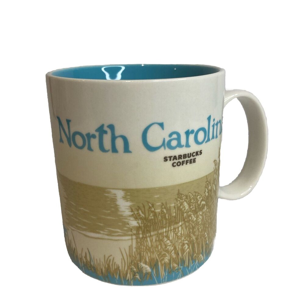 Starbucks North Carolina 2011 Collector Series Coffee Tea Mug Cup Lighthouse